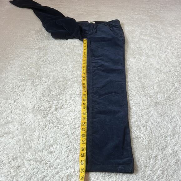 Yerse Deep blue velvet skinny pants, NWT size small or T1 - Picture 6 of 10